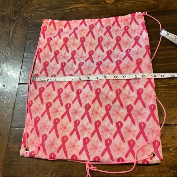 Source Unknown Pink Ribbon Drawstring Bag - Picture 2 of 4
